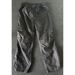 Ultimate Terrain‎ Pant Mens L Black Nylon Windbreaker Cargo Straight Outdoor